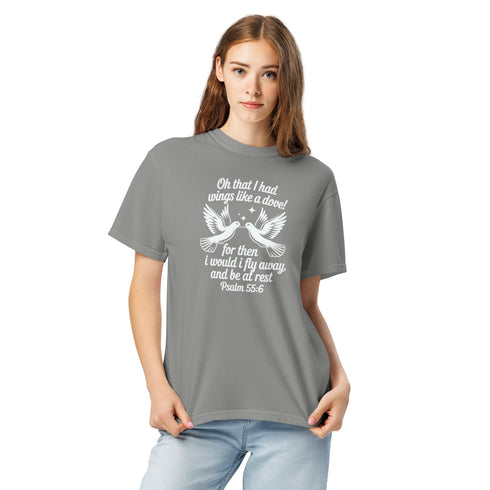 Wings Like a Dove Christian Bible Verse T-Shirt